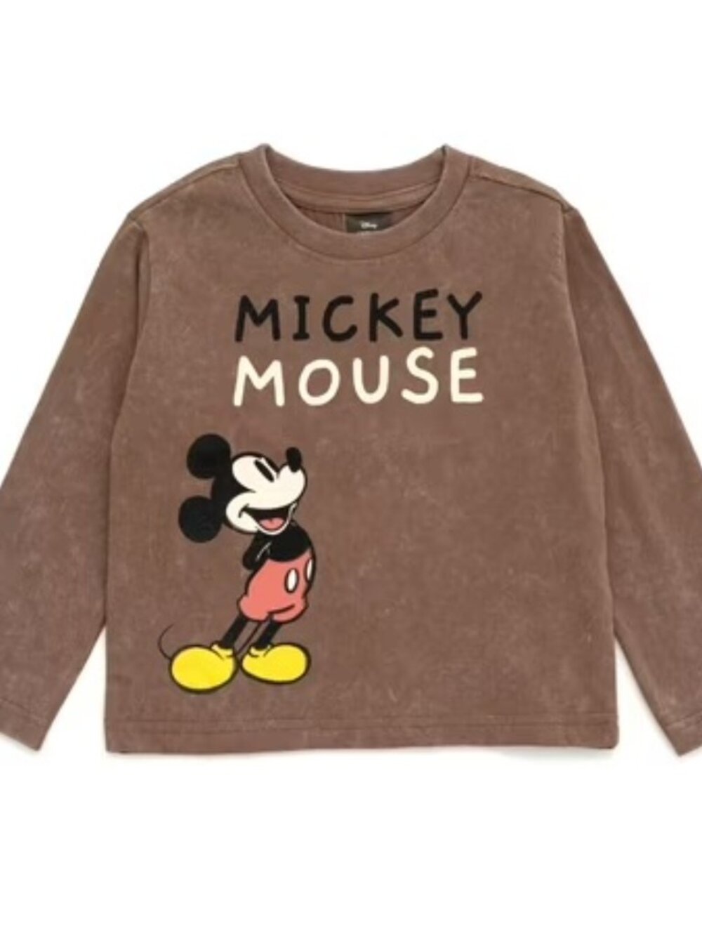 ππ€ Disney Mickey Mouse 2-Piece Outfit Set 2T NWOT Mineral Wash Joggers - Picture 2 of 6
